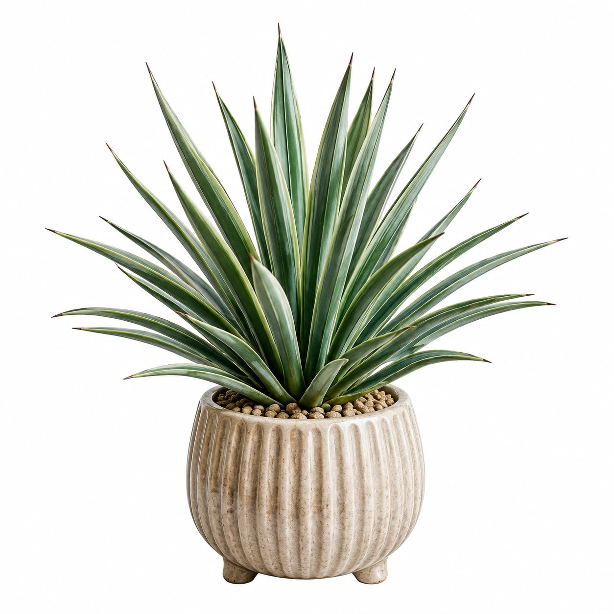 Plante verte artificielle en pot 85 cm feuillage plastique vert pot céramique décoratif